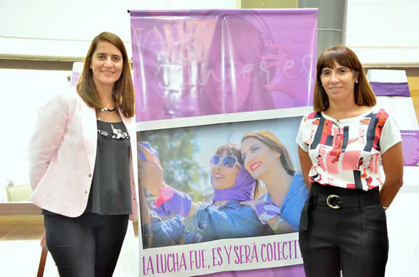 Mónica Cisneros y Patricia Ferretti fueron las encargadas de la exposición